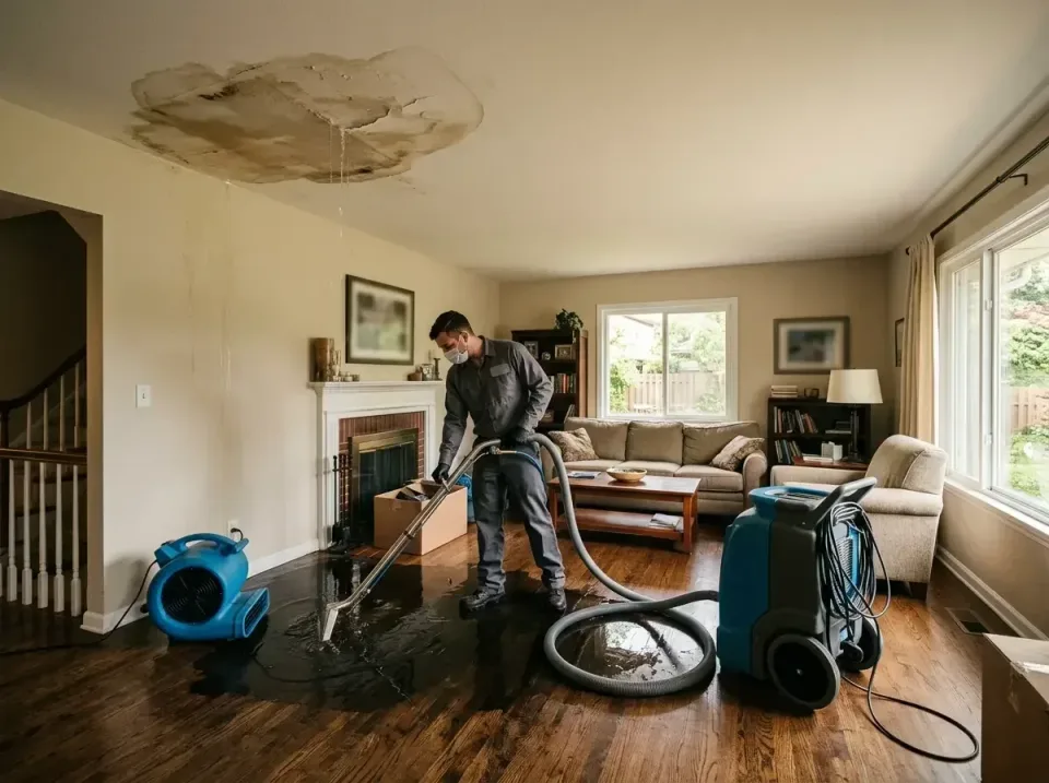 attic-pipe-burst-ceiling-drip-008 — frequently asked questions, Water Damage Restoration & Carpet Care in Huntington Station…